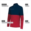 image:imageHolloway Mens Holloway Momentum Team 14 Zip PulloverScarletNavy