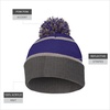 image:imageHolloway Unisex Adult Reflective BeaniePurpleCarbon