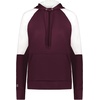 image:imageHolloway Womens Holloway Ladies Momentum Team Fleece HoodieMaroonWhite