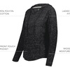 image:imageHolloway Womens Holloway Ladies Monterey HoodieBlack Heather