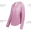 image:imageHolloway Womens Holloway Ladies Monterey HoodieDusty Rose Heather