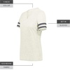 image:imageHolloway Womens Holloway Ladies Monterey TeeBirch HeatherCarbon Heather
