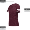 image:imageHolloway Womens Holloway Ladies Monterey TeeMaroon HeatherWhite
