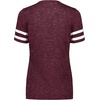 image:imageHolloway Womens Holloway Ladies Monterey TeeMaroon HeatherWhite