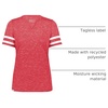 image:imageHolloway Womens Holloway Ladies Monterey TeeScarlet HeatherWhite