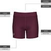 image:imageHolloway Womens Ladies Pr Max Compression ShortsMaroon