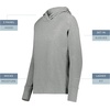 image:imageHolloway Womens Ladies Ventura Soft Knit HoodieGrey Heather