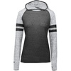 image:imageHolloway womens Ladies Advocate HoodieBlackSilver