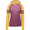 image:imageHolloway womens Ladies Advocate HoodieMaroonLight Gold