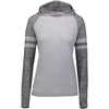 image:imageHolloway womens Ladies Advocate HoodieSilverBlack