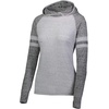 image:imageHolloway womens Ladies Advocate HoodieSilverBlack