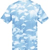 image:imageHollowayYouth Stock CottonTouch Poly TeeColumbia Blue Glacier Print