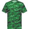 image:imageHollowayYouth Stock CottonTouch Poly TeeDark Green Shockwave Print