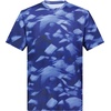 image:imageHollowayYouth Stock CottonTouch Poly TeeNavy Glacier Print