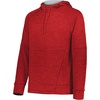 image:imageHolloway AllPro Performance Fleece HoodieScarlet HeatherSilver