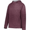 Maroon Heather/Silver