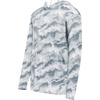 Silver Shockwave Print