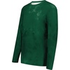 Dark Green Cloud Print