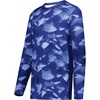 Navy Glacier Print