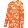 Orange Glacier Print