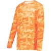 Orange Shockwave Print