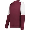 Maroon/White