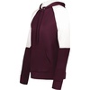 Maroon/White