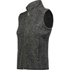 image:imageHolloway womens Holloway Womens Alpine Sweater Fleece VestBlack Heather