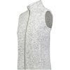 image:imageHolloway womens Holloway Womens Alpine Sweater Fleece VestSilver Heather