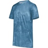 image:imageHollowayYouth Stock CottonTouch Poly TeeColumbia Blue Cloud Print