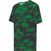 Dark Green Glacier Print