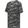 Graphite Shockwave Print