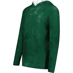 image:imageHolloway Boys Youth Stock Cottontouch Poly HoodieDark Green Cloud Print