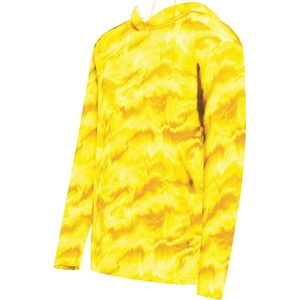 image:imageHolloway Boys Youth Stock Cottontouch Poly HoodieGold Shockwave Print