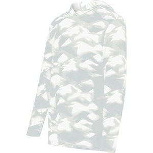 image:imageHolloway Boys Youth Stock Cottontouch Poly HoodieSilver Glacier Print
