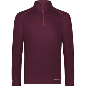 image:imageHolloway Mens 14 Zip Pullover Powered By CoolcoreMaroon
