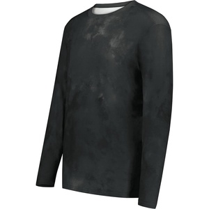 image:imageHolloway Mens CottonTouch Poly Cloud Long Sleeve TeeBlack Cloud Print