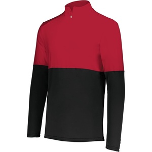 image:imageHolloway Mens Holloway Momentum Team 14 Zip PulloverBlackScarlet