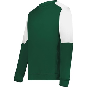 image:imageHolloway Mens Holloway Momentum Team Fleece CrewDark GreenWhite