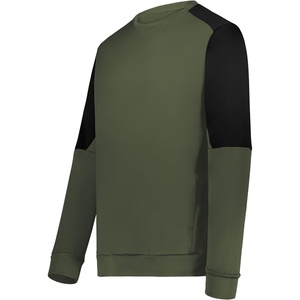 image:imageHolloway Mens Holloway Momentum Team Fleece CrewOliveBlack