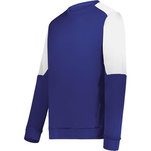 image:imageHolloway Mens Holloway Momentum Team Fleece CrewPurpleWhite