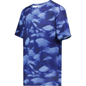 image:imageHolloway Mens Stock CottonTouch Poly TeeNavy Glacier Print