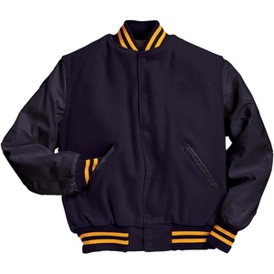 image:imageHolloway Mens Varsity Tall JacketDark NavyDark NavyLight Gold