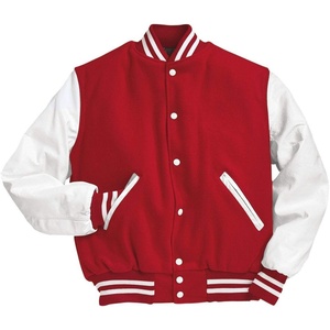 image:imageHolloway Mens Varsity Tall JacketScarlet  White