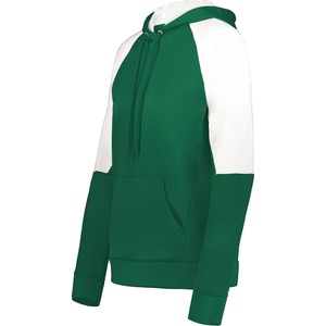 image:imageHolloway Womens Holloway Ladies Momentum Team Fleece HoodieDark GreenWhite