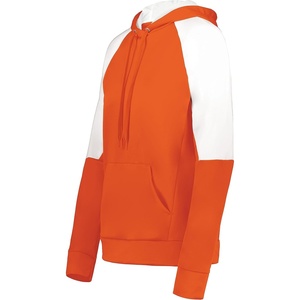 image:imageHolloway Womens Holloway Ladies Momentum Team Fleece HoodieOrangeWhite