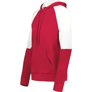 image:imageHolloway Womens Holloway Ladies Momentum Team Fleece HoodieScarletWhite