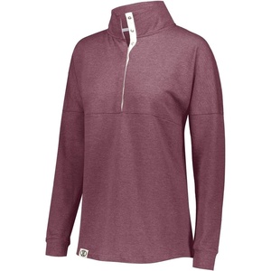image:imageHolloway Womens Ladies Sophomore PulloverMaroon Heather