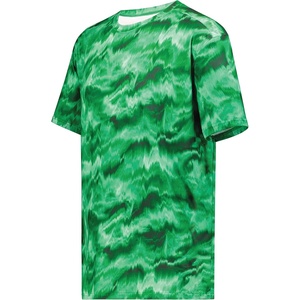 image:imageHollowayYouth Stock CottonTouch Poly TeeKelly Shockwave Print