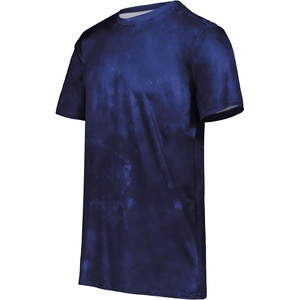 image:imageHollowayYouth Stock CottonTouch Poly TeeNavy Cloud Print